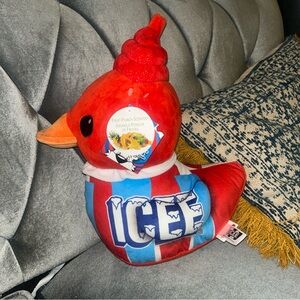 ICEE limited edition duck plush Med to Latge Az 16” tall NWT non smoking ho
